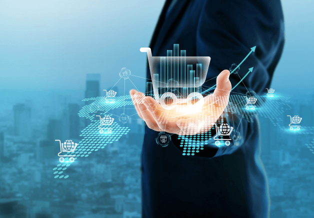 Retailer managing an omnichannel commerce network